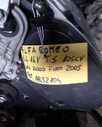 Motore Alfa Romeo 1.6 ts AR32104