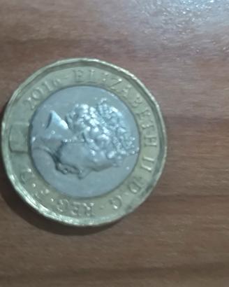 moneta one Pound 2016