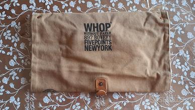 borsa roll-up W.H.O.P. Without Paper New York