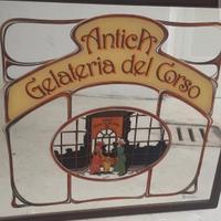 Insegna vintage "Antica Gelateria del Corso"