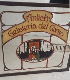 Insegna vintage "Antica Gelateria del Corso"