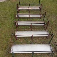 Fioriere forgiate a mano 