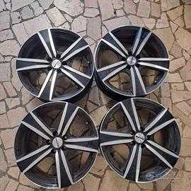 4 - CERCHI IN LEGA GMP 7X17 5X100 ET42 CB 73,1