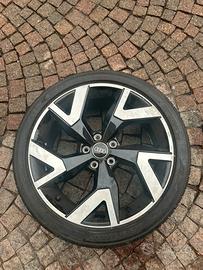 4 cerchi originali Audi 19 + Gomme 225/40 93w