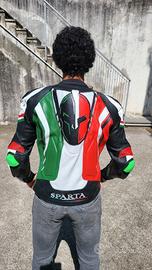 tuta divisibile Sparta ARES tricolore giacca e pan