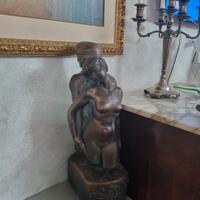Statue-basso rilievo- vaso