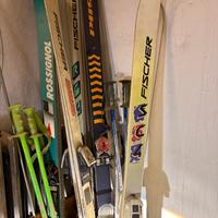 Sci vintage Rossignol, Fischer, Volks
