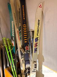 Sci vintage Rossignol, Fischer, Volks