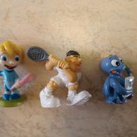 mini figure Kinder e San Carlo