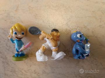 mini figure Kinder e San Carlo