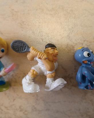 mini figure Kinder e San Carlo