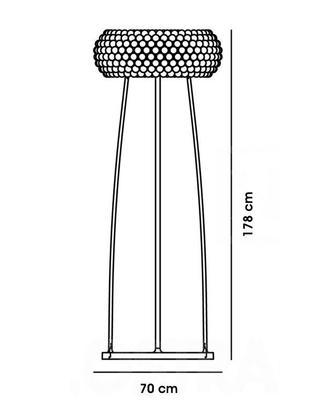 Foscarini Caboche grande terra