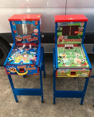 Flipper per bambini a gettoniera