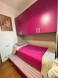 Letto e armadio