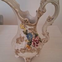vaso in porcellana di Capodimonte vintage