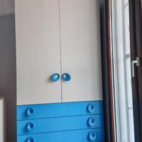 ARMADIO 2 ANTE CON 4 CASSETTI