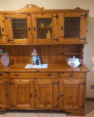 Mobile artigianale Credenza  in  legno di pino