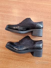 scarpe donna eleganti lucido robuste n.37