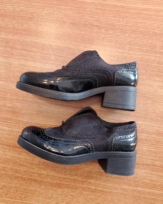 scarpe donna eleganti lucido robuste n.37