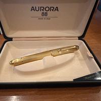 Stilografica Aurora 88 Placcata Oro