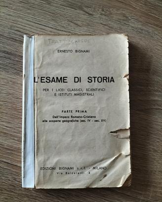 Bignami L'esame di storia " per scuola superiore 