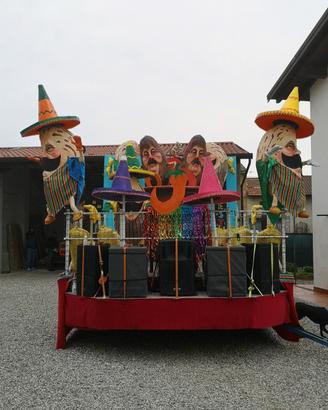 Carro Allegorico Carnevale Statue Varie