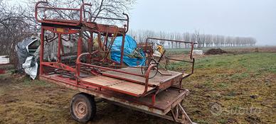 Carro raccogli frutta Trainato