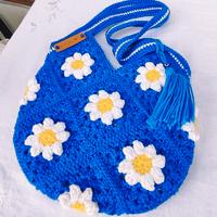 Borsa handmade all'uncinetto 