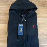 Felpa con cappuccio felpata Polo Ralph Lauren nuov