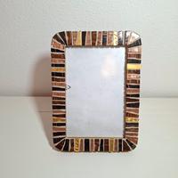 Cornice portafoto in mosaico