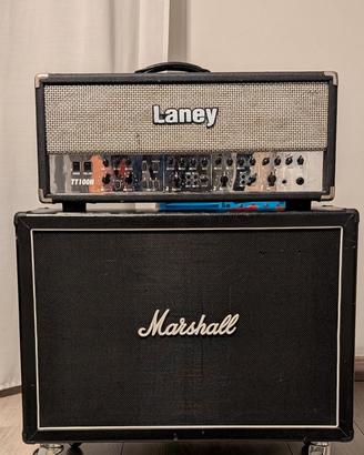 Amolificatore Laney TT100H + Cassa Celestion V30x2
