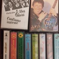 Audiocassette originali musica popolare 