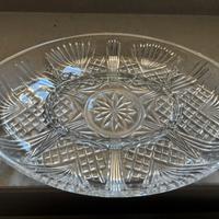 Piatto ovale in vetro