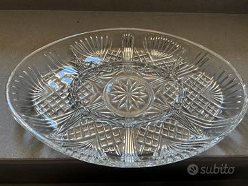 Piatto ovale in vetro