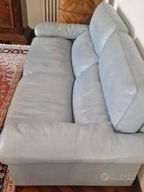 DIVANO IN PELLE FRAU