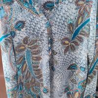 Blusa/Camicetta con Fantasia Paisley/Squame