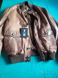 Giubbotto in pelle Marina Militare