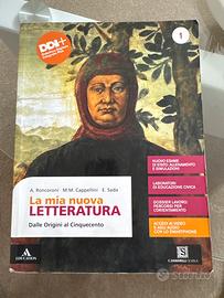 Libro letteratura e Divina commedia (anno terzo)