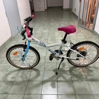 Bicicletta 20 pollici  btwin mistgirl 3 dechatlon