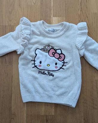 Maglione Hello Kitty morbido e caldo