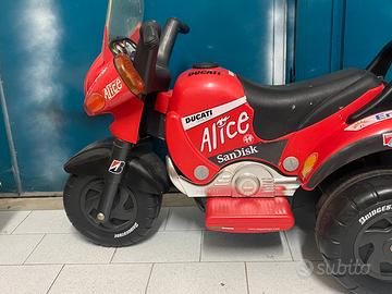 Moto elettrica bambini  Ducati Peg Perego