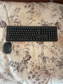 Tastiera e mouse gaming wireless
