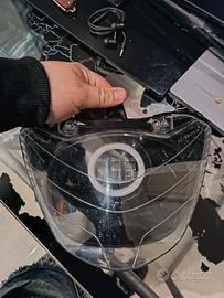 FARO ANTERIORE CUSTOM LED ANGEL EYES per Honda SH 