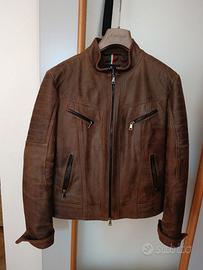 abbigliamento Donna Giacca Biker  in vera  pelle