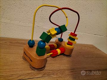 Melissa&Doug-First Bead Maze-labirinto legno 12M+