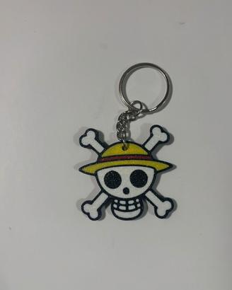 Portachiavi one piece jolly roger