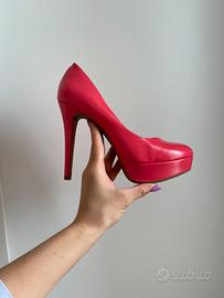 Décolleté Gianni Bini in vernice rosa