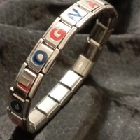 Bologna Calcio bracciale acciaio