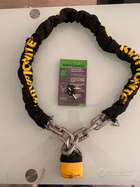 Catena e lucchetto Kriptonite