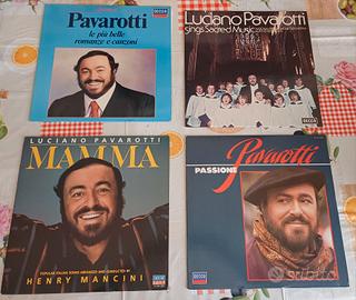 4 vinili di Luciano Pavarotti in blocco o singoli
